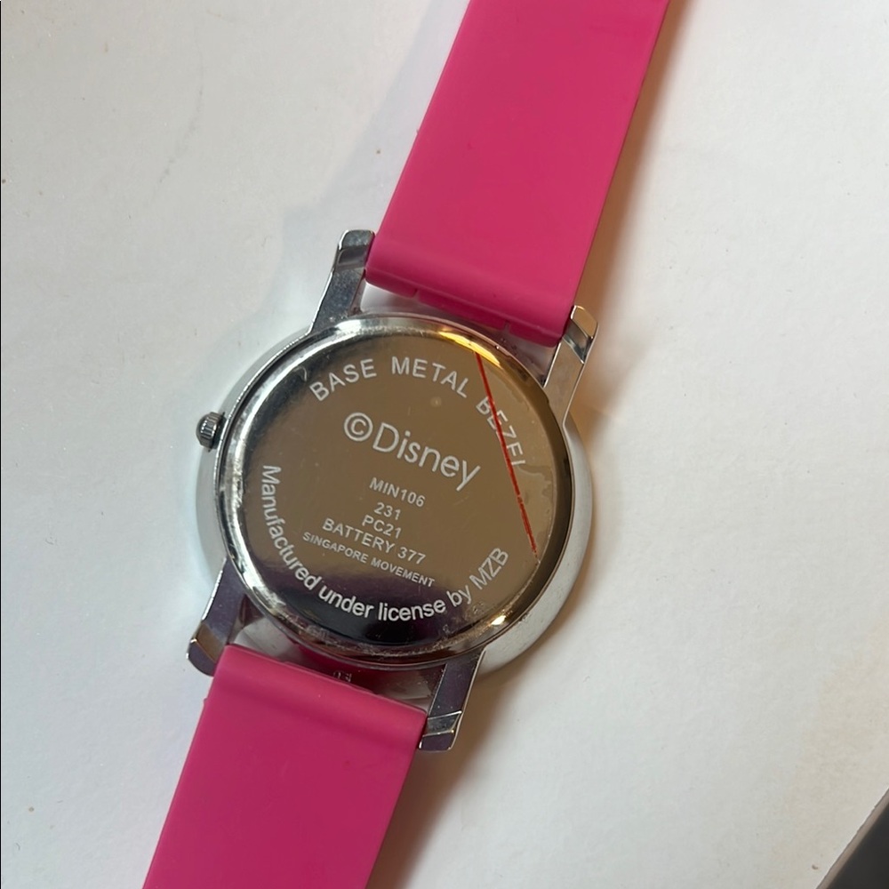 Pink Minnie Mouse Watch - Picture 4 of 4